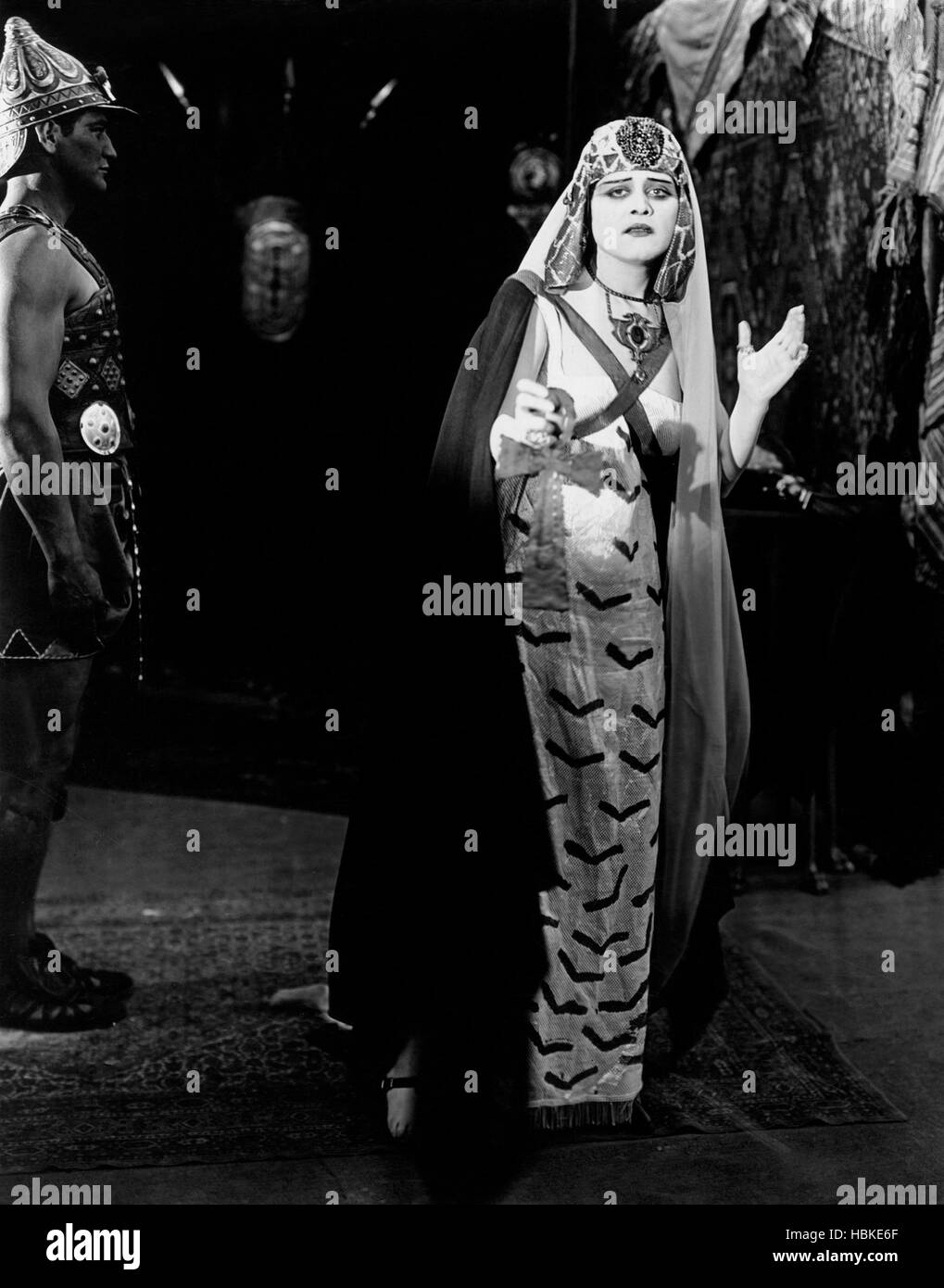 CLEOPATRA, Theda Bara, in a costume by George James Hopkins, 1917, ©Fox ...