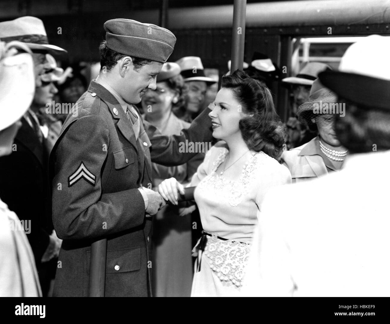 THE CLOCK, Robert Walker, Judy Garland, 1945 Stock Photo Alamy