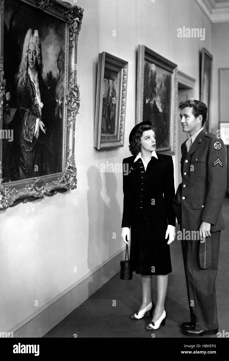 THE CLOCK, Judy Garland, Robert Walker, 1945 Stock Photo Alamy