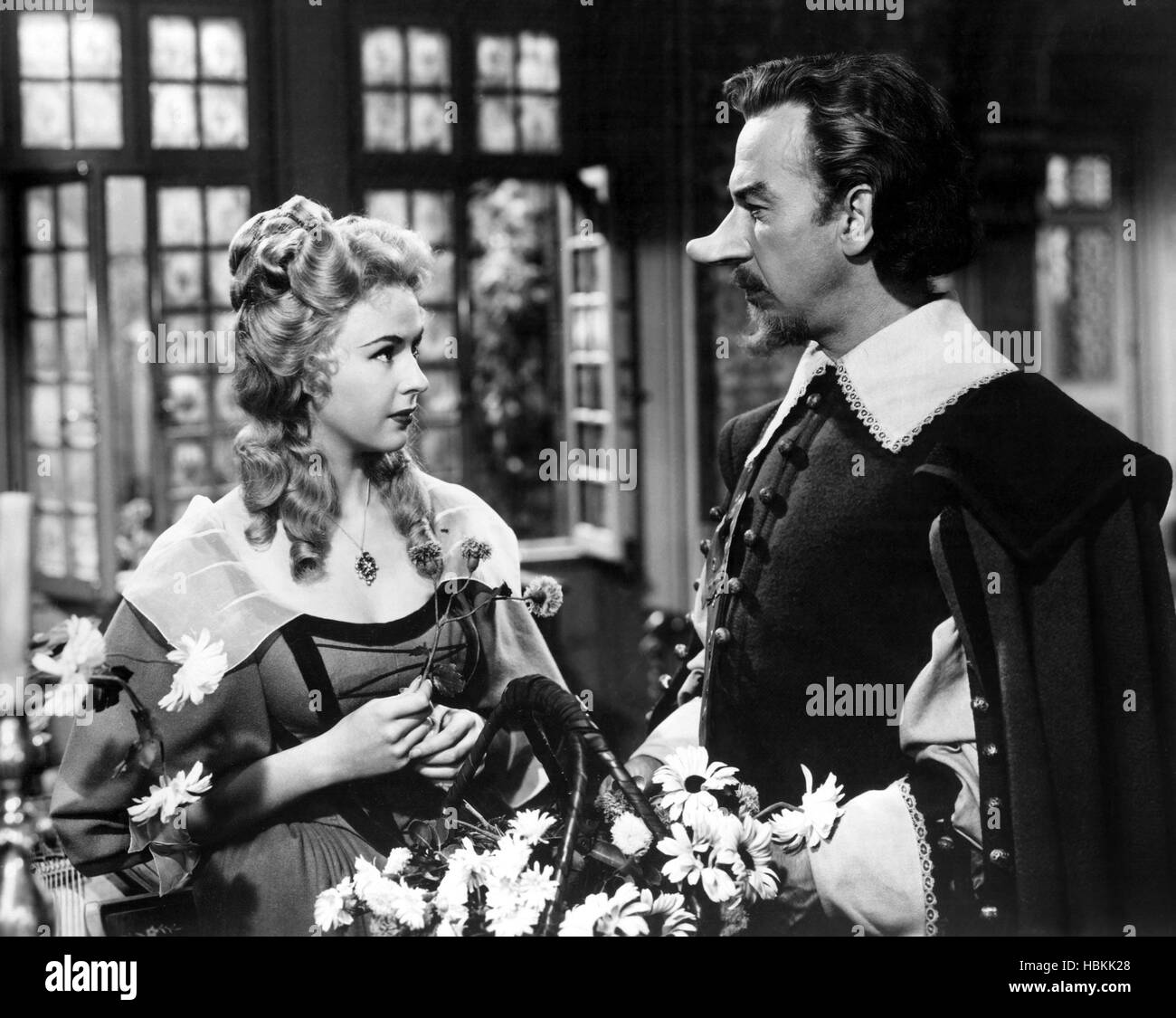 CYRANO DE BERGERAC, Mala Powers, Jose Ferrer, 1950 Stock Photo - Alamy