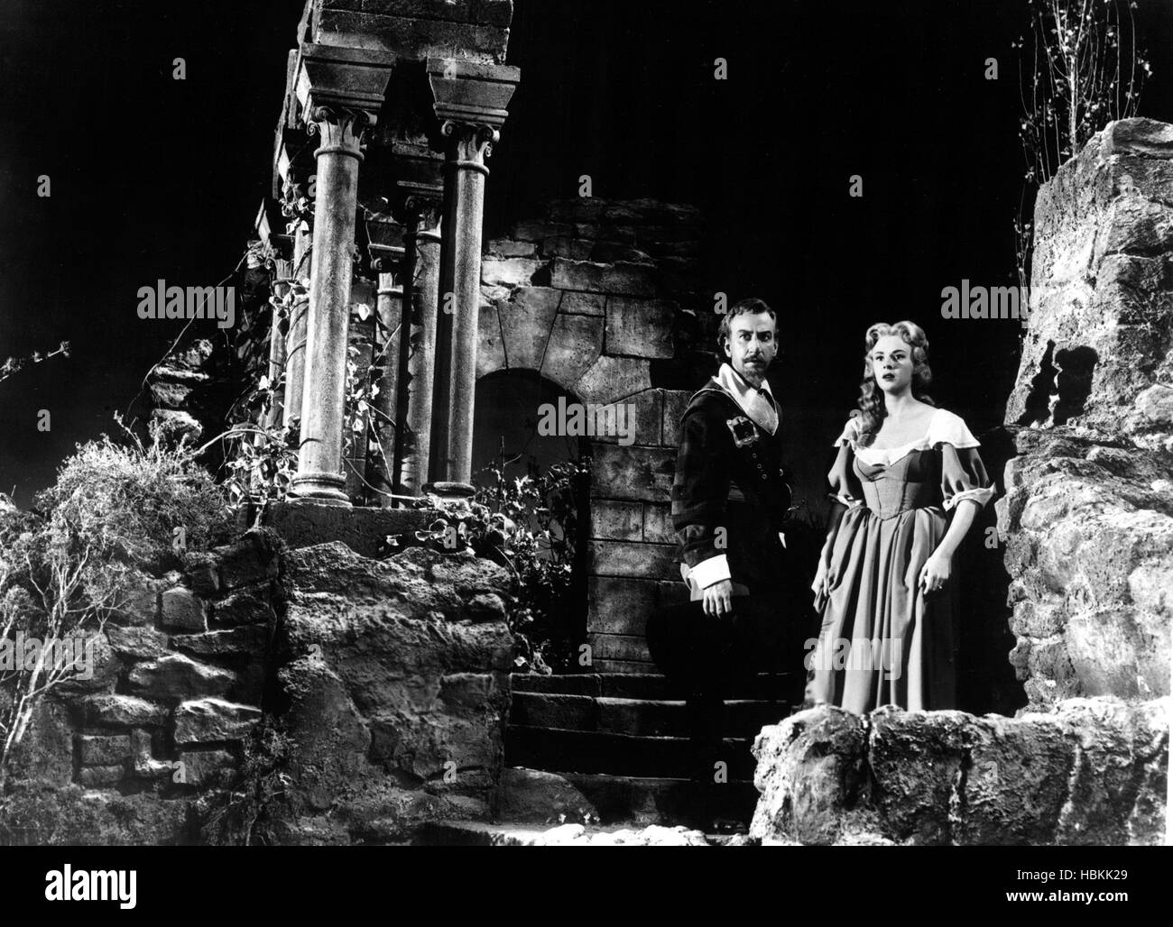 CYRANO DE BERGERAC, Jose Ferrer, Mala Powers, 1950 Stock Photo - Alamy