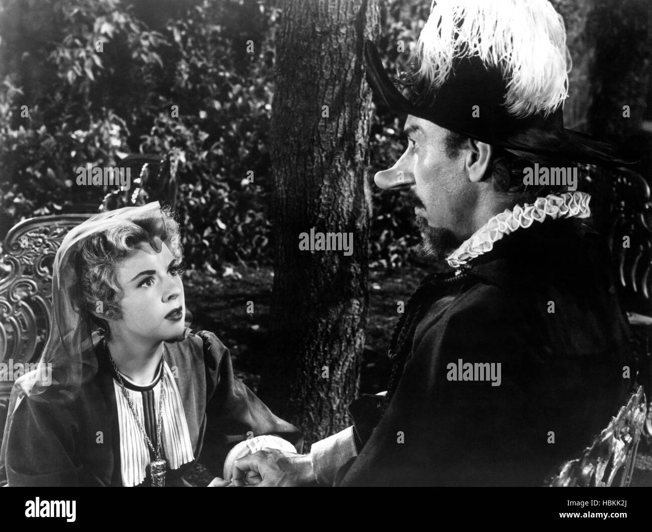 CYRANO DE BERGERAC, Mala Powers, Jose Ferrer, 1950 Stock Photo - Alamy