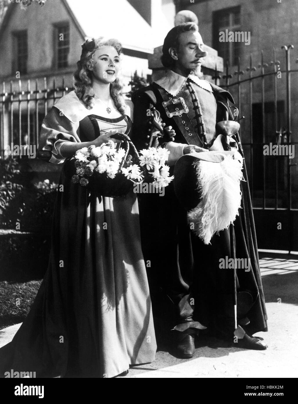 CYRANO DE BERGERAC, Mala Powers, Jose Ferrer, 1950 Stock Photo - Alamy