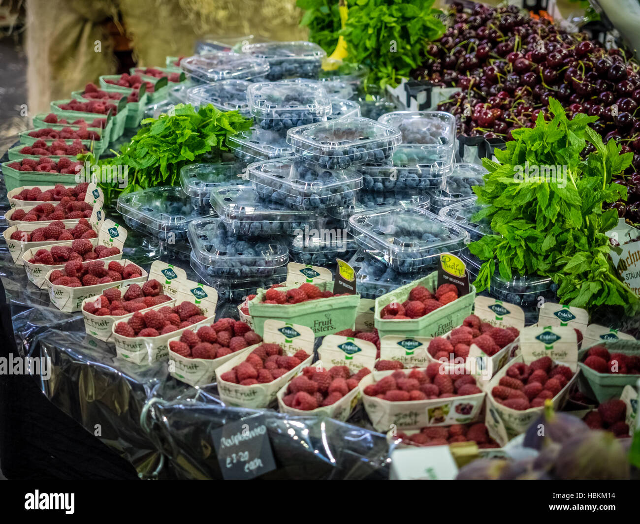 Fresh fruits on sale Stock Photo Alamy