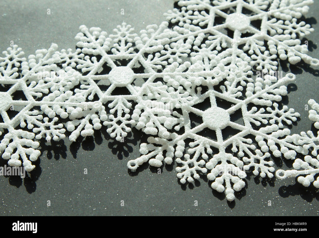 White snowflakes on the black background Stock Photo - Alamy