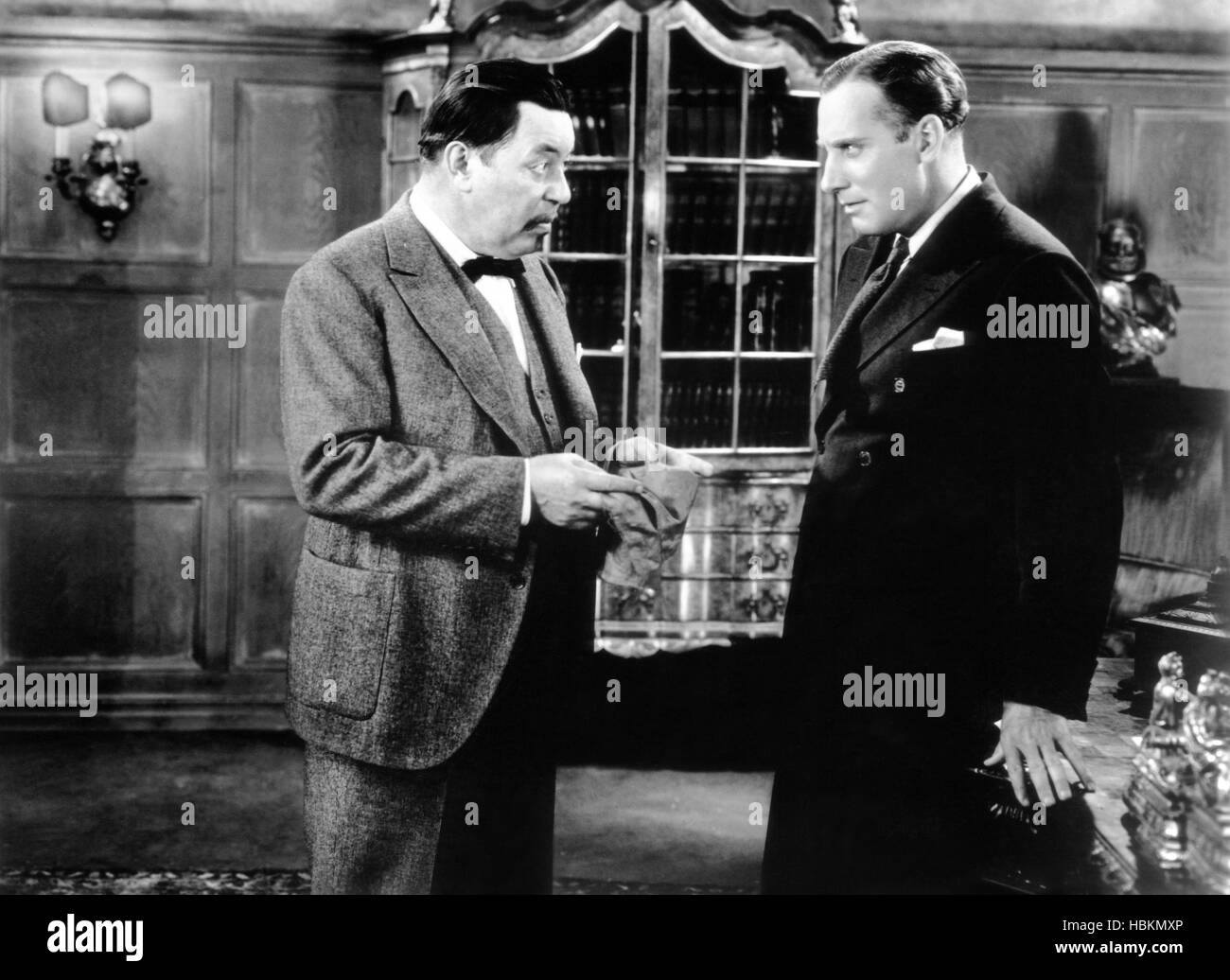 CHARLIE CHAN IN LONDON, from left Warner Oland, Alan Mowbray, 1934, TM