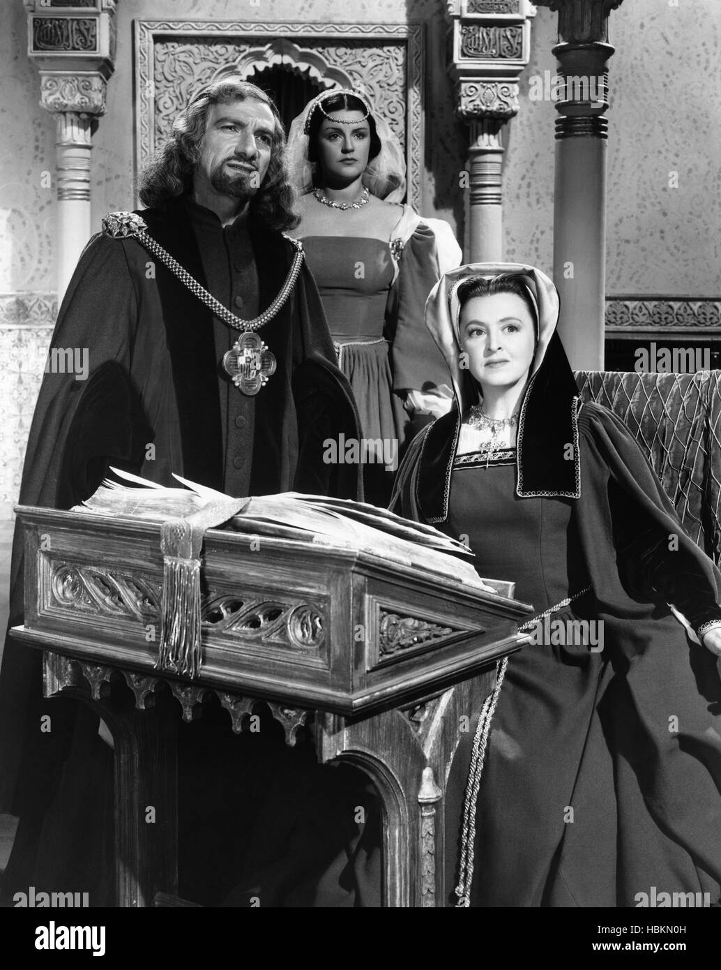 CHRISTOPHER COLUMBUS, Abraham Sofaer, Thelma Grigg, Florence Eldridge, 1949 Stock Photo
