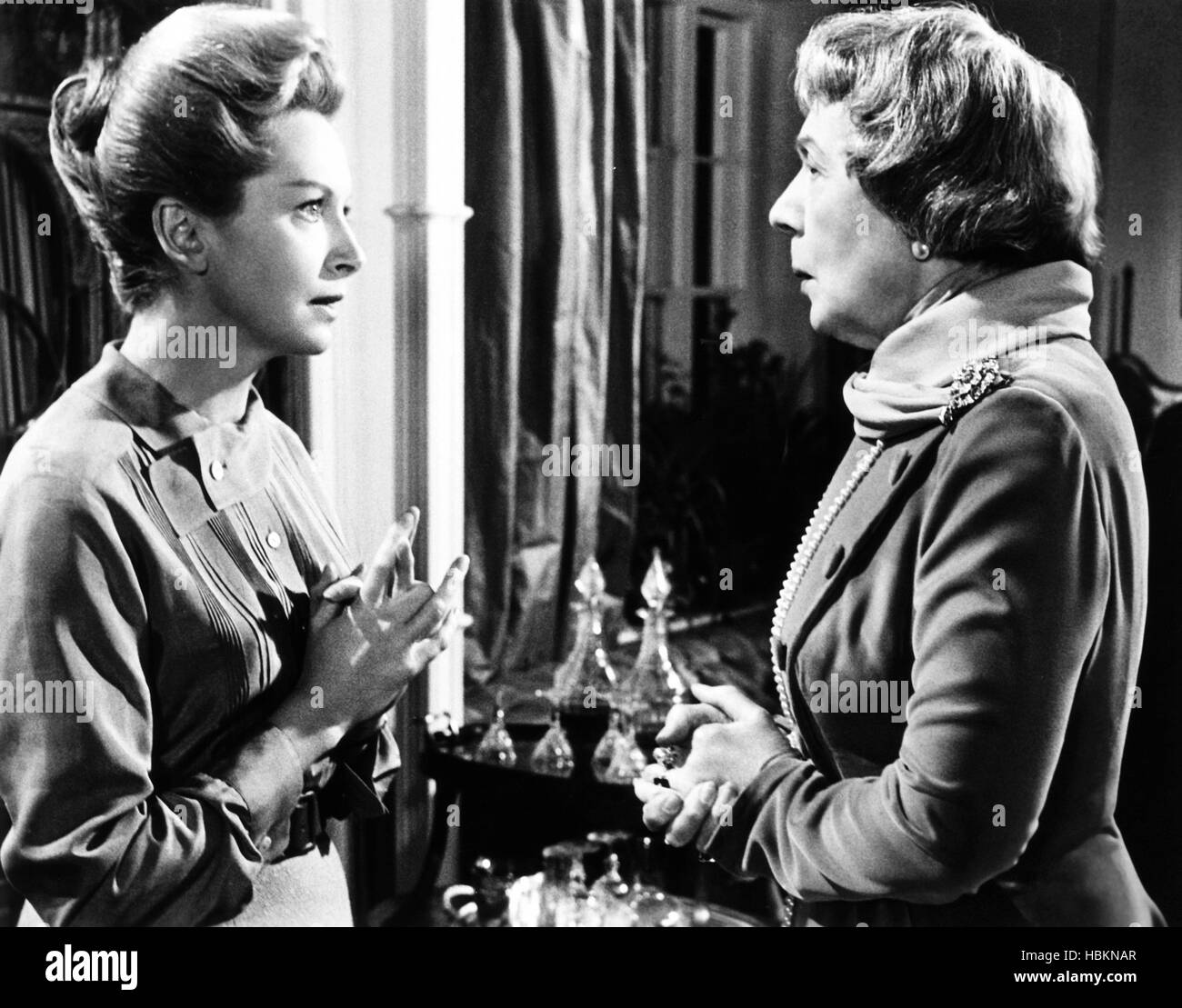 THE CHALK GARDEN, from left Deborah Kerr, Edith Evans, 1964 Stock