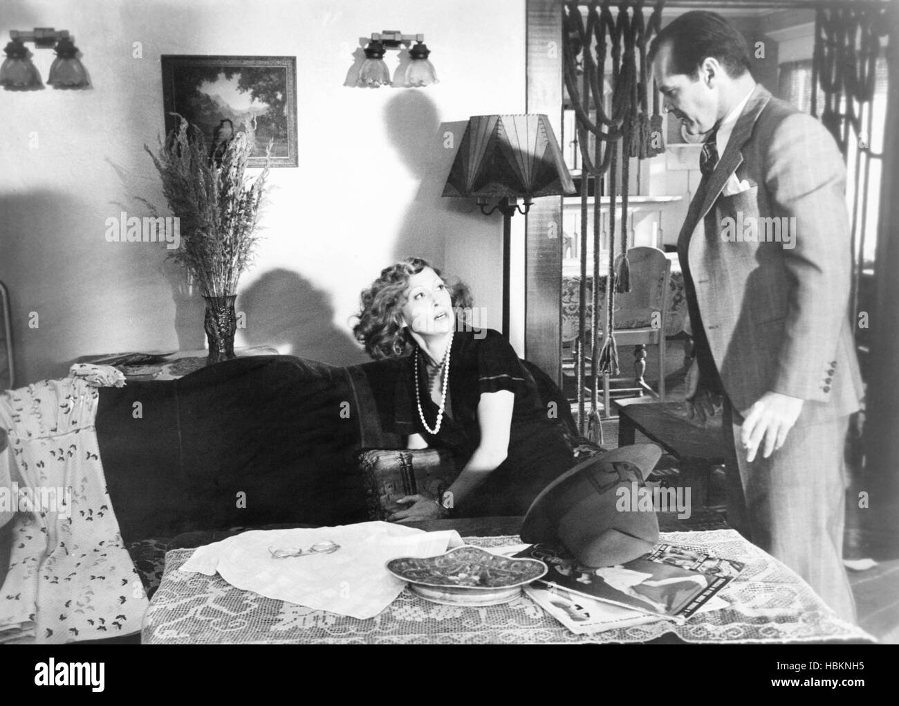 CHINATOWN, from left: Faye Dunaway, Jack Nicholson, 1974 Stock Photo