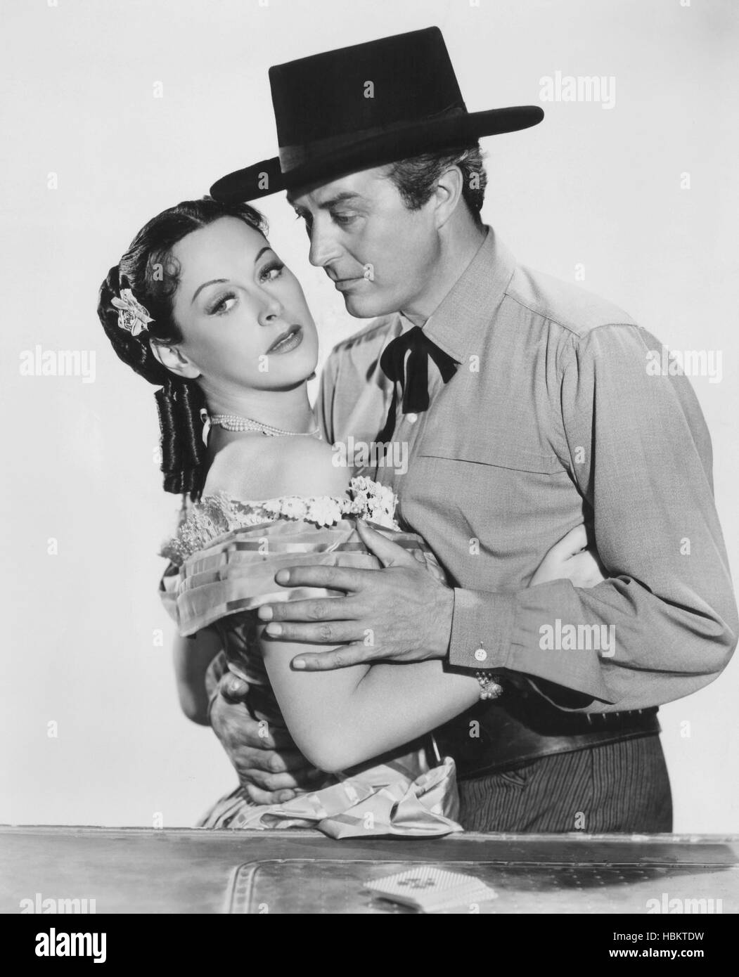 COPPER CANYON, from left Hedy Lamarr, Ray Milland, 1950 Stock Photo