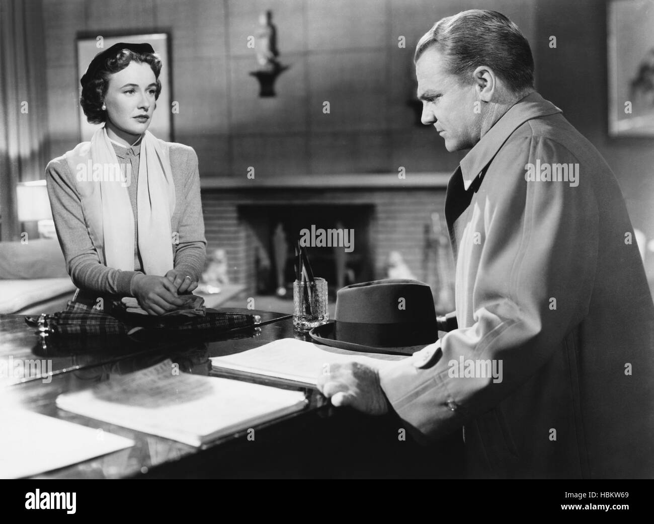 COME FILL THE CUP, from left, Phyllis Thaxter, James Cagney, 1951 Stock ...