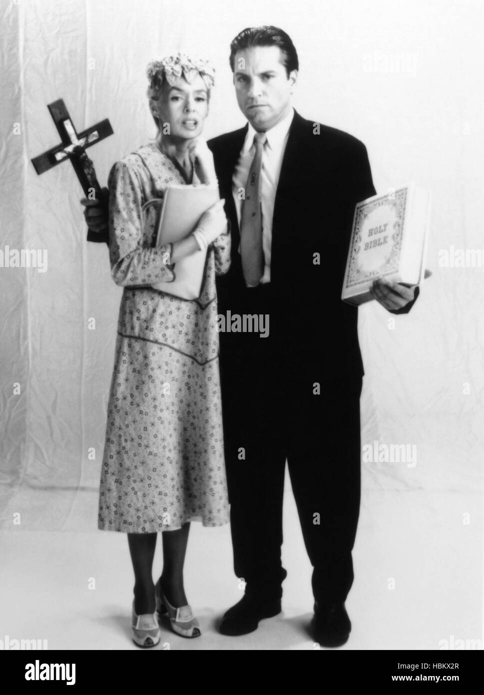 CRY-BABY, from left, Joey Heatherton, Joe Dallesandro, 1990, ©Universal