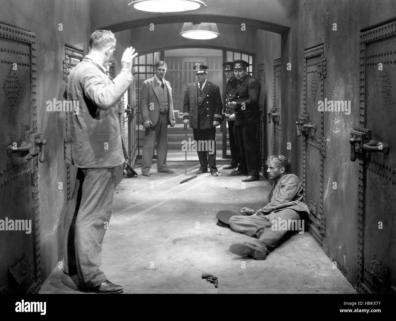 THE CRIMINAL CODE, Boris Karloff, Walter Huston, De Witt Jennings ...