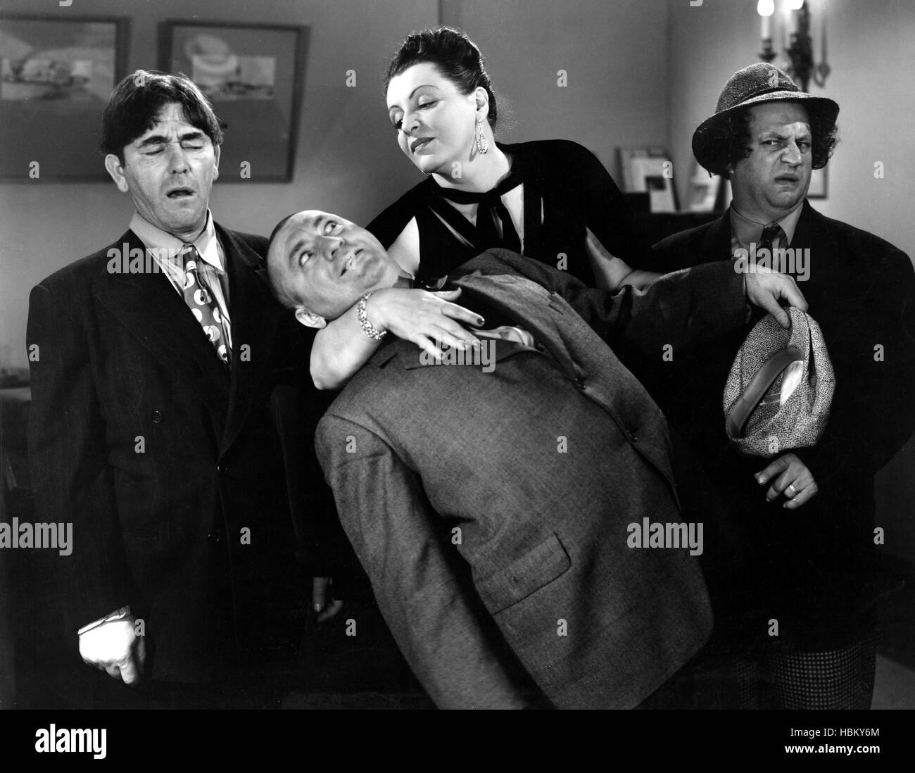 CRASH GOES THE HASH, Three Stooges Short, Moe Howard, Curly Howard