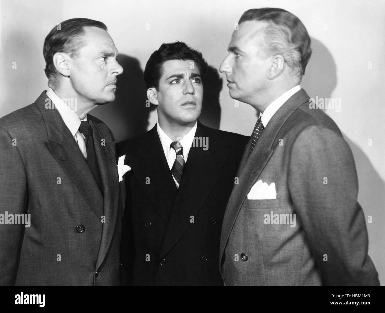 DANGEROUS YEARS, from left, Jerome Cowan, Billy Halop, Richard Gaines ...