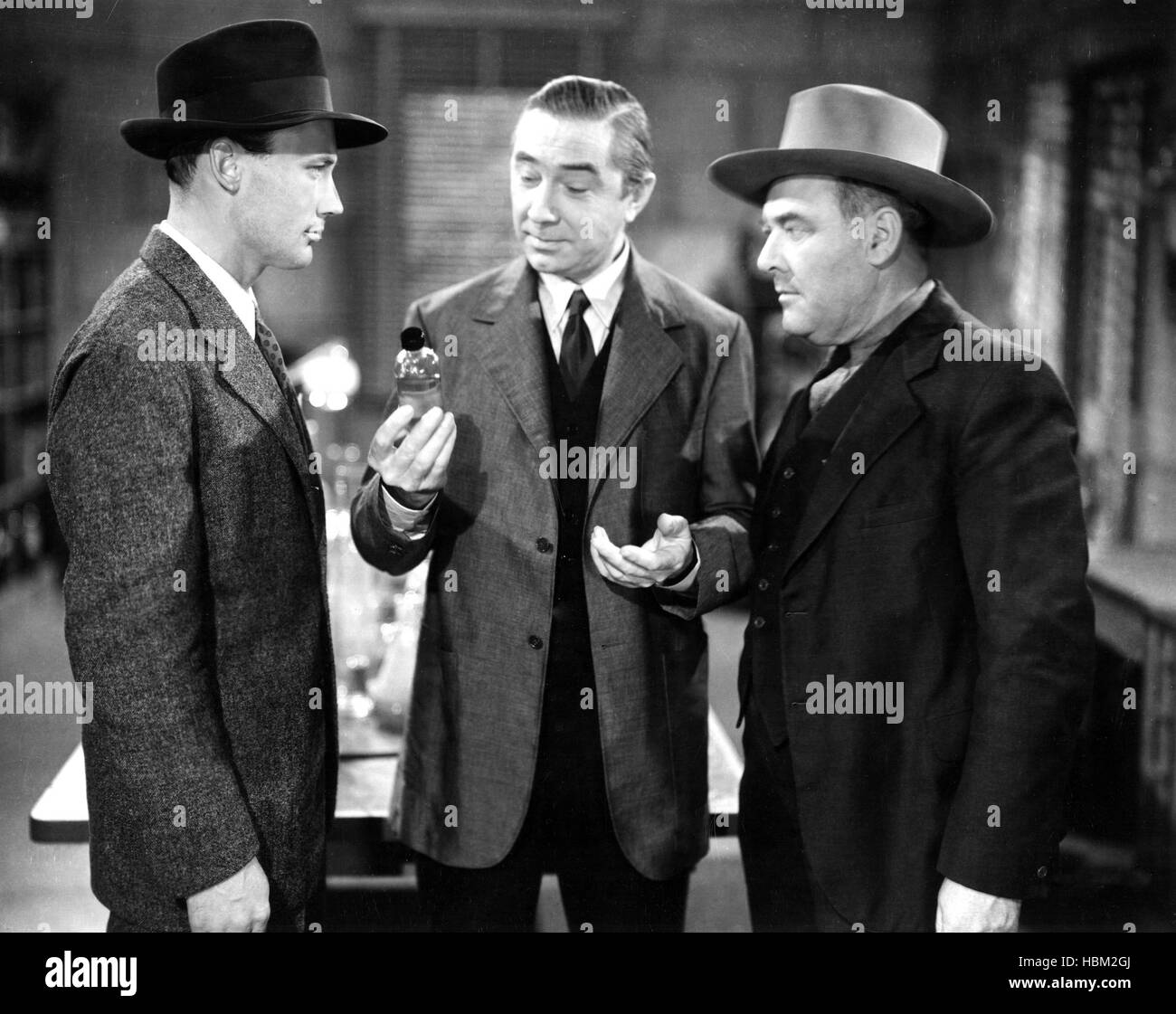 THE DEVIL BAT, Dave O'Brien, Bela Lugosi, Hal Price, 1940 Stock Photo