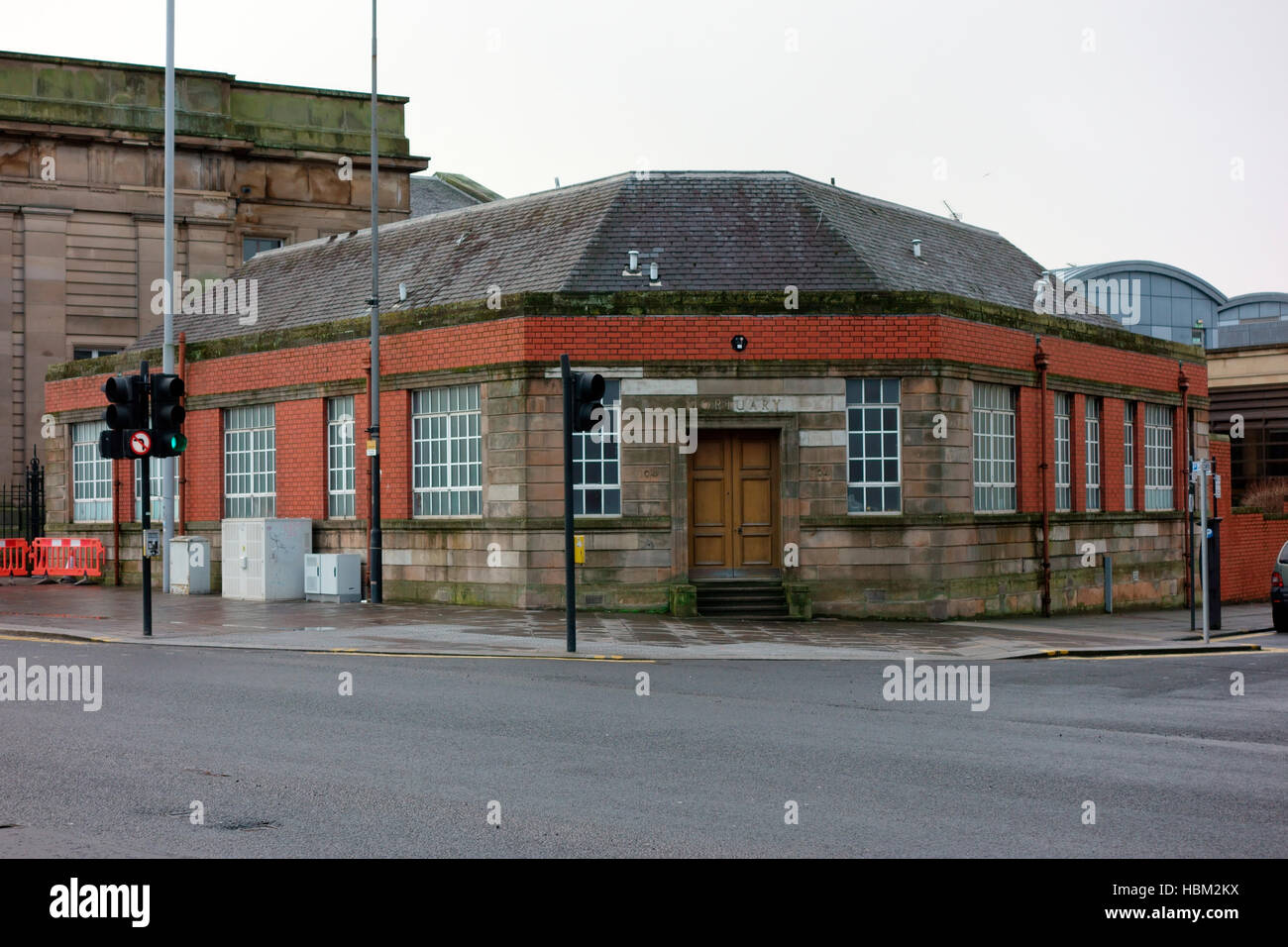 Former Glasgow city mortuary, Saltmarket Stock Photo