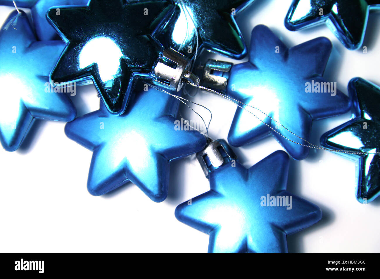 Christmas background with glass ornament Stock Photo
