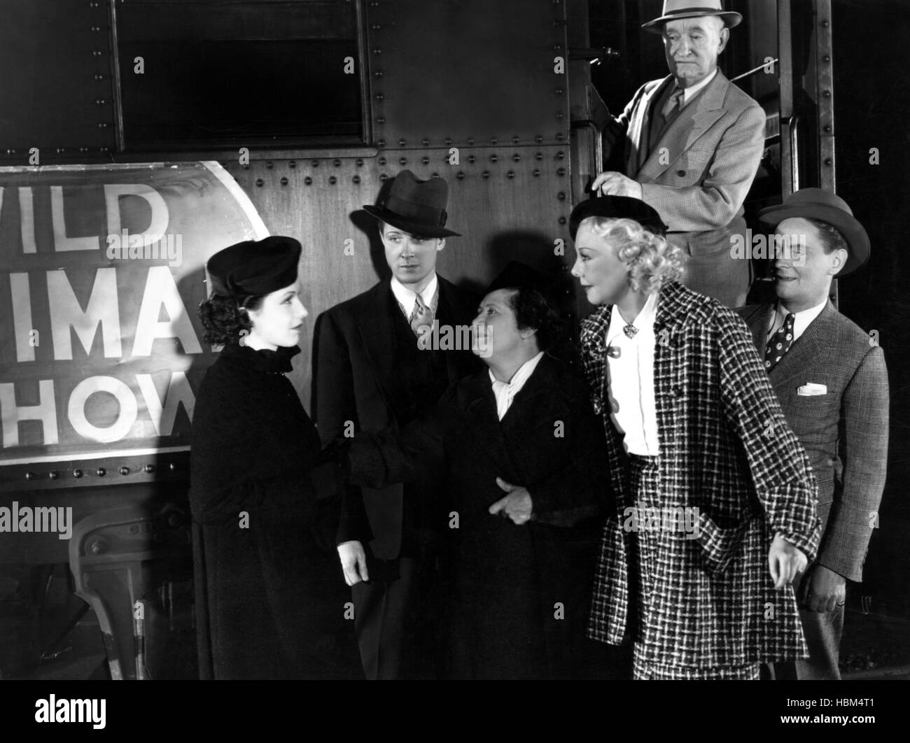 CIRCUS GIRL, from left: June Travis, Robert Livingston, Emma Dunn ...