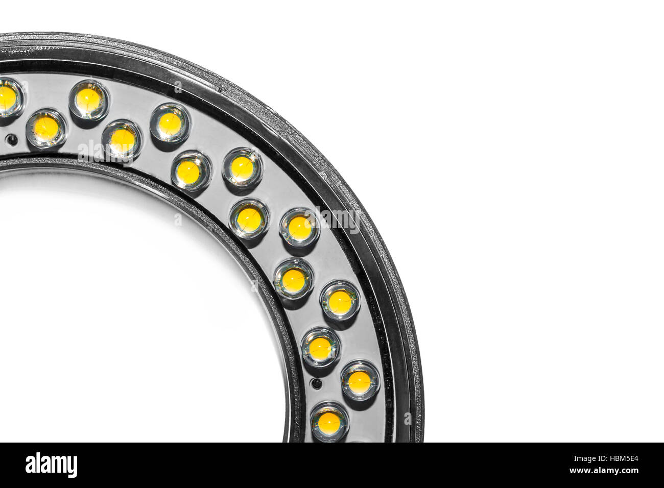 Part of the LED ring Stock Photo Alamy
