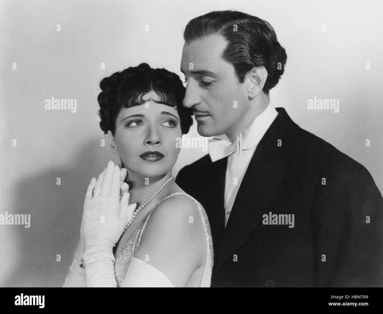 CONFESSION, from left: Kay Francis, Basil Rathbone, 1937 Stock Photo ...