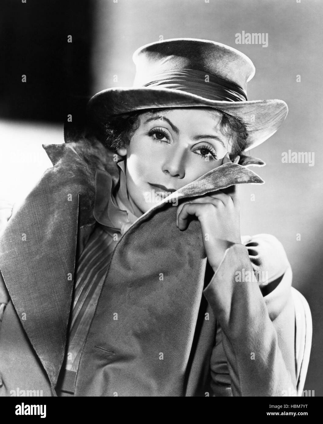 CONQUEST, Greta Garbo, portrait by Clarence Sinclair Bull, 1937 Stock ...