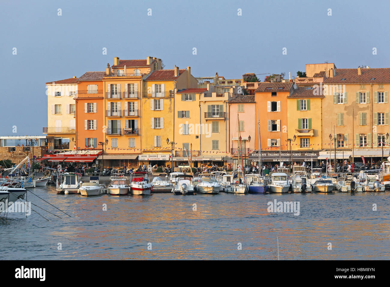 Port of Saint Tropez Stock Photo - Alamy