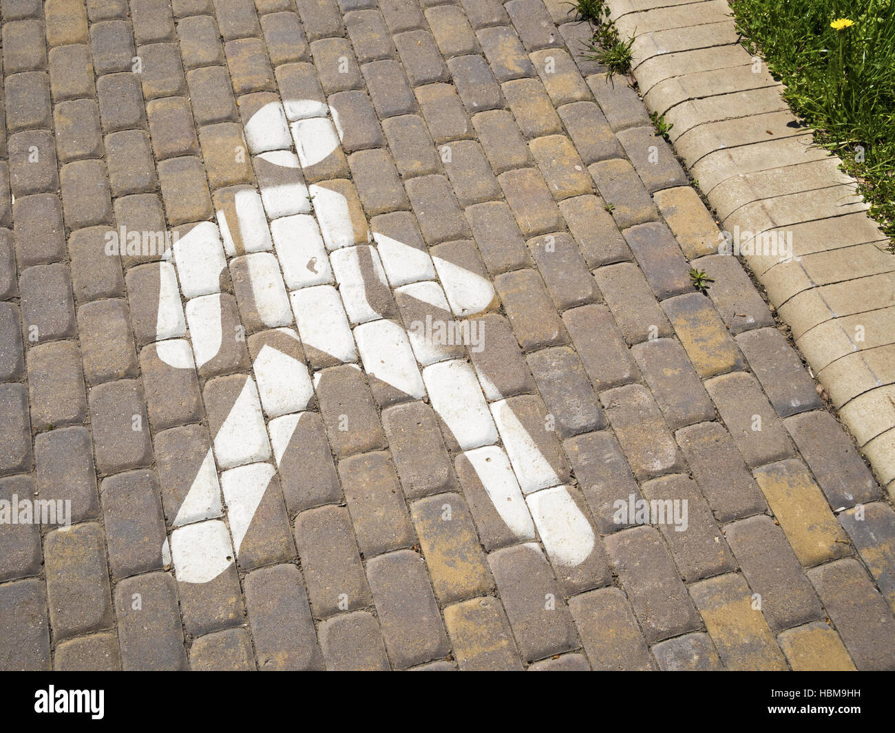 pedestrian way Stock Photo