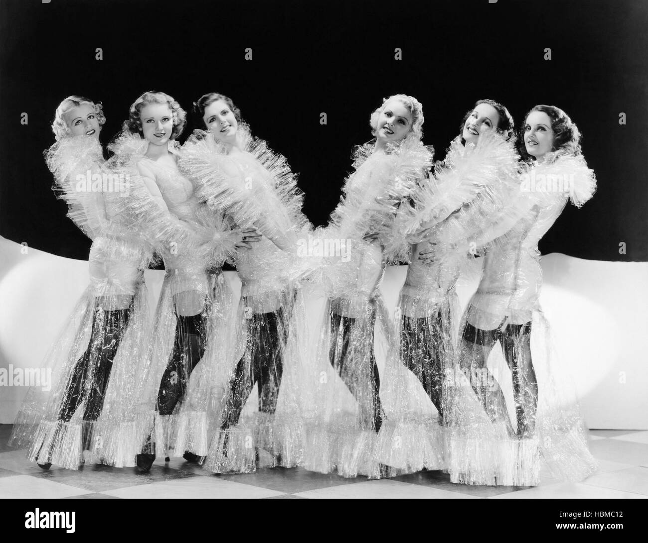 DANCING LADY, chorus girls, 1933 Stock Photo Alamy