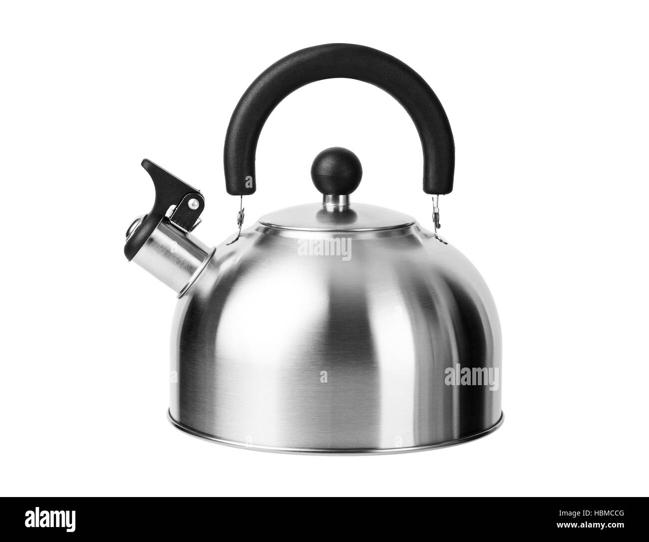 Stovetop whistling kettle Stock Photo Alamy