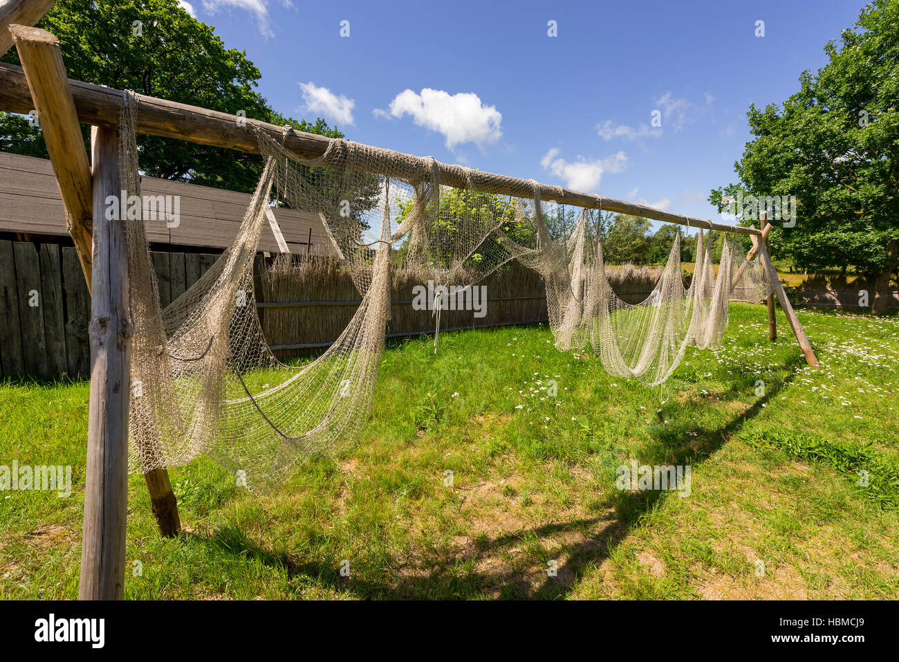 old fishing net Stock Photo Alamy