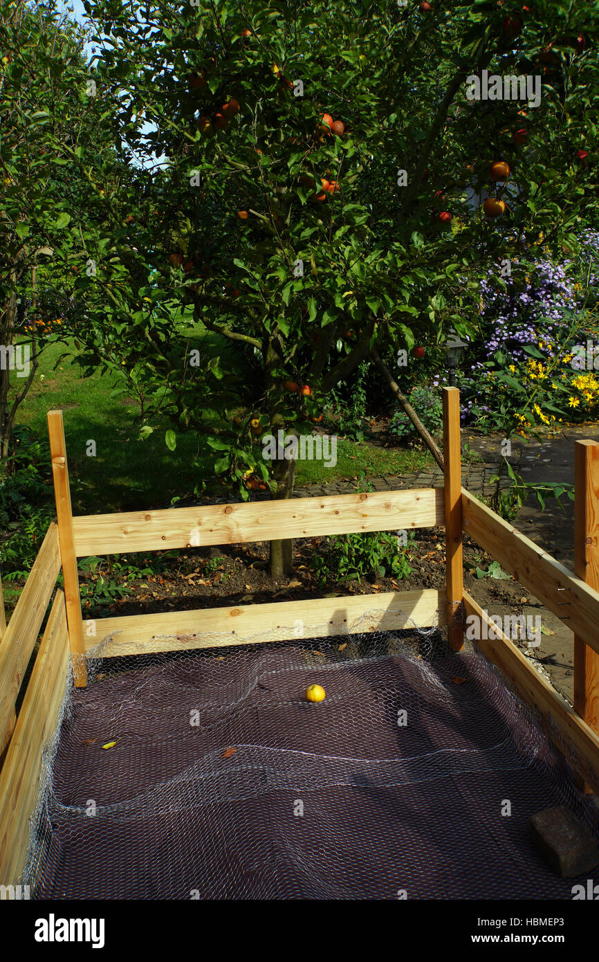 selfbuild raised bed Stock Photo Alamy
