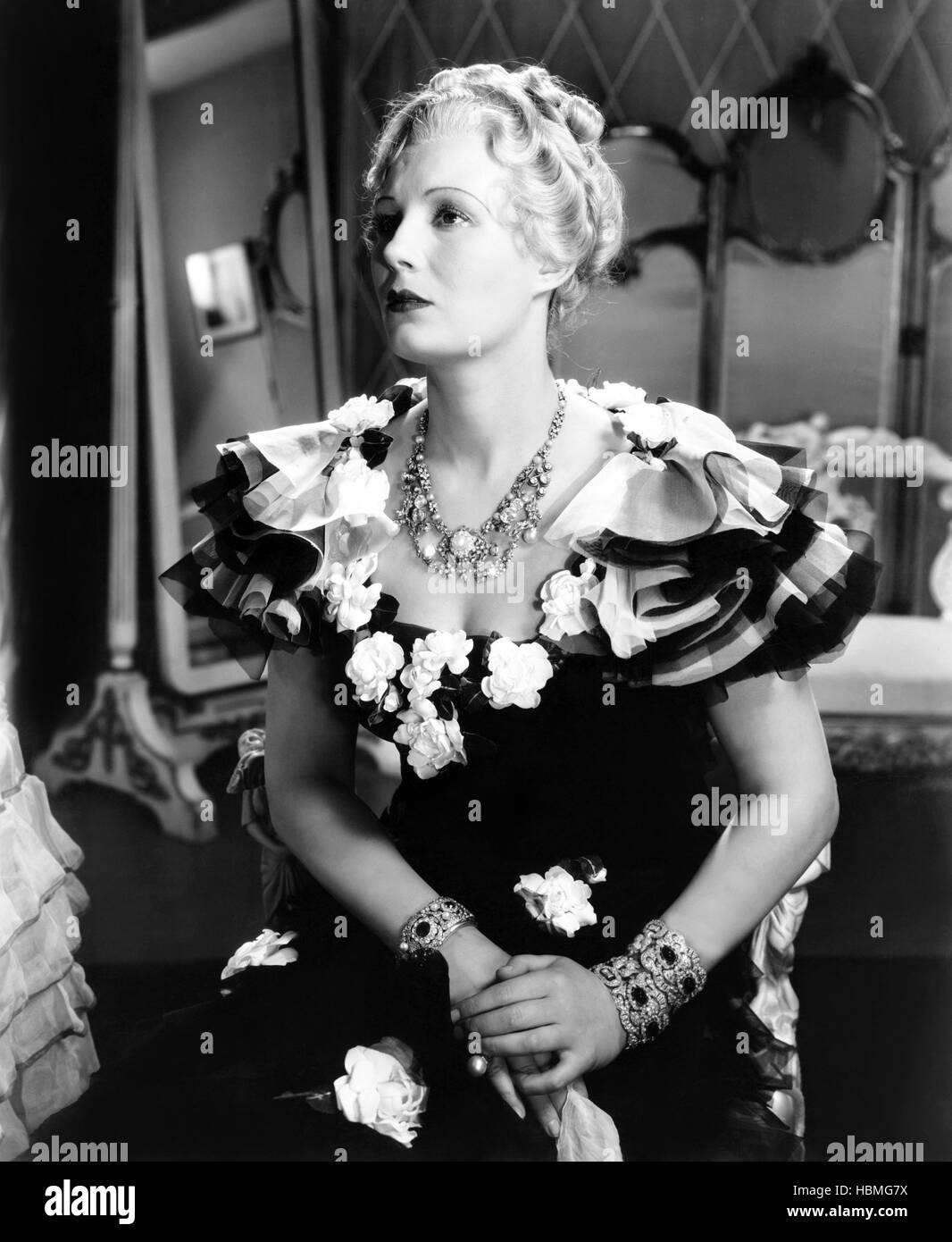 DIAMOND JIM, Binnie Barnes, 1935 Stock Photo - Alamy