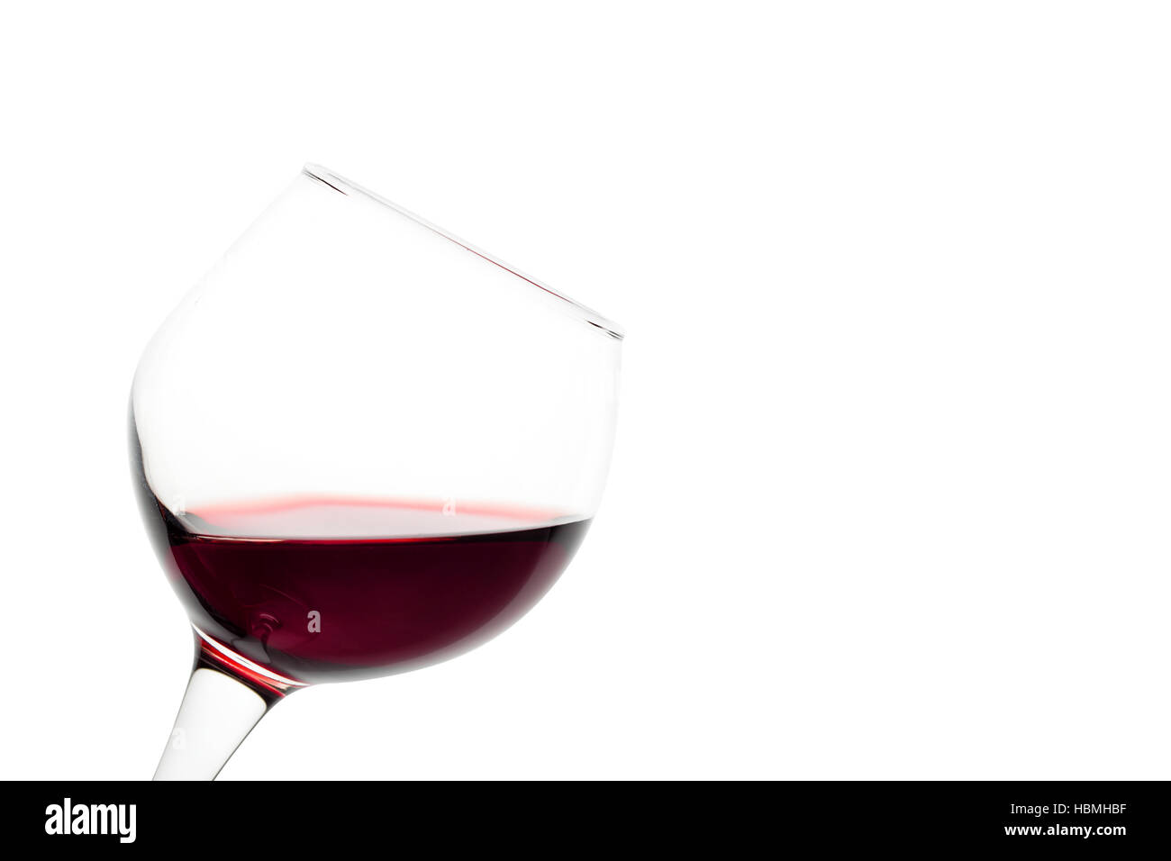 Tilted Wine Glass Stock Photo - Download Image Now - Slanted, Wineglass,  Red Wine - iStock