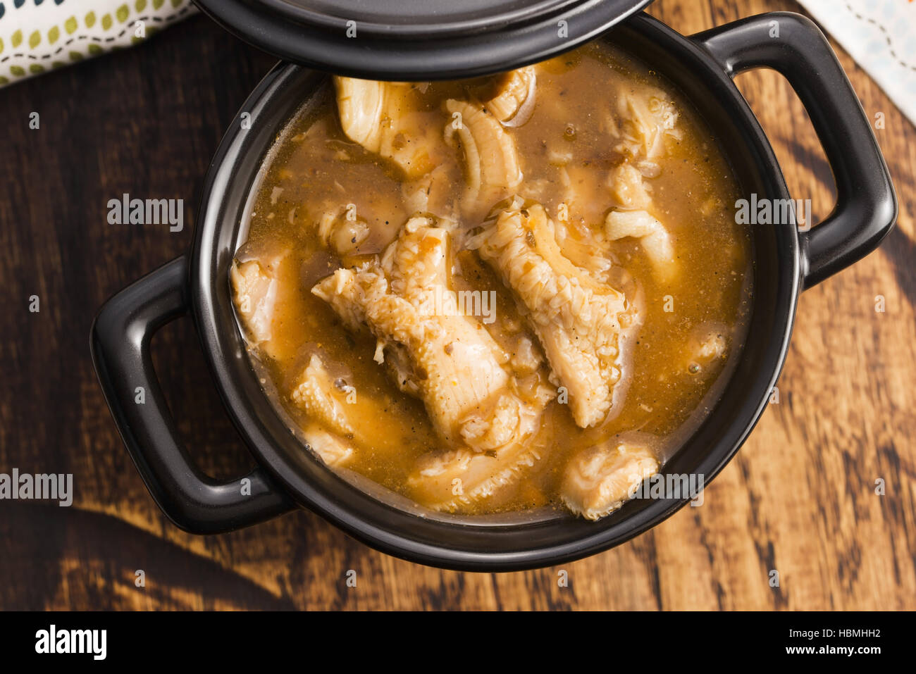 polish beef tripe soup Stock Photo Alamy