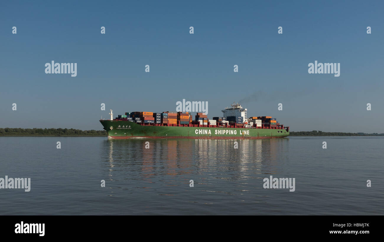 Transport ship Stock Photo