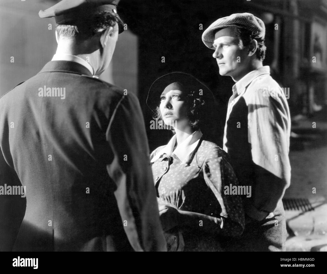 DEAD END, Sylvia Sidney (center), Joel McCrea (right), 1937 Stock Photo ...