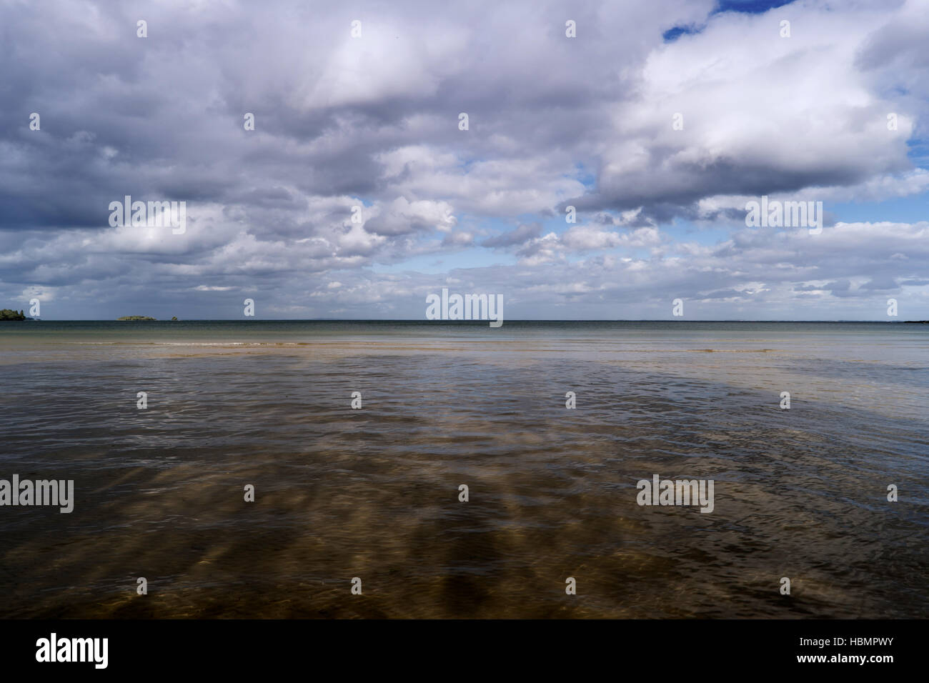 Landscape at Lake Vaettern in Sweden Stock Photo - Alamy