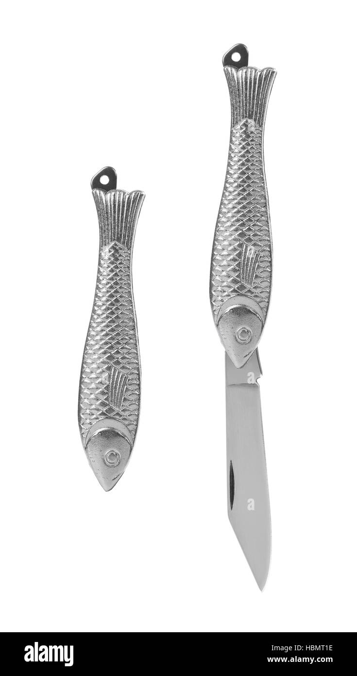 Fish shaped knife Stock Photo Alamy