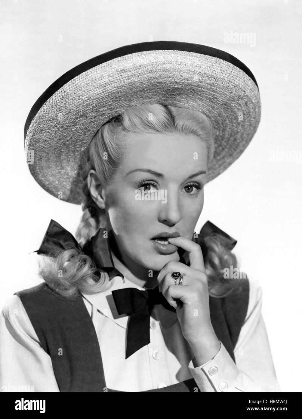 THE DOLLY SISTERS, Betty Grable, 1945. TM and Copyright © 20th Century