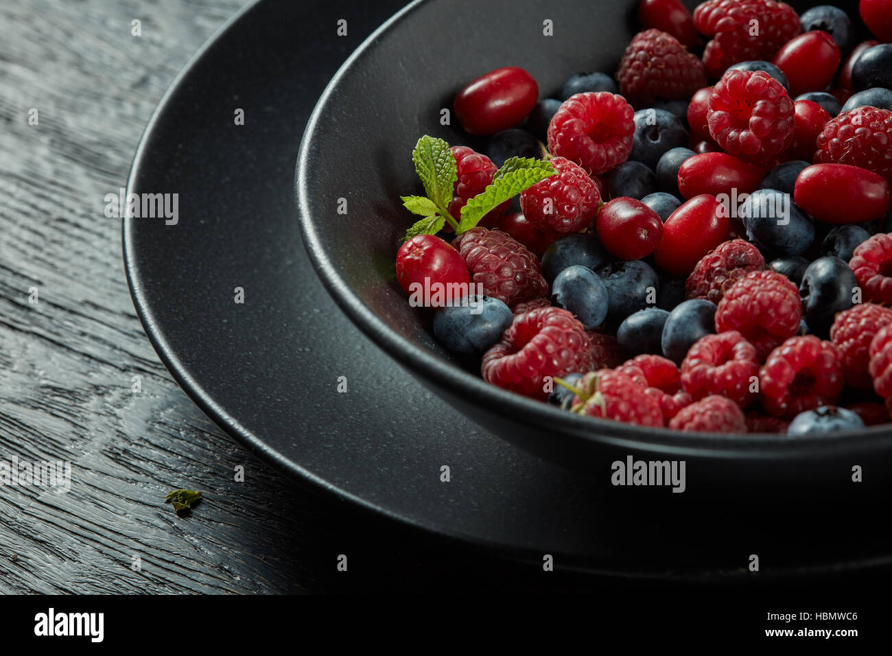 fresh healthy berries Stock Photo