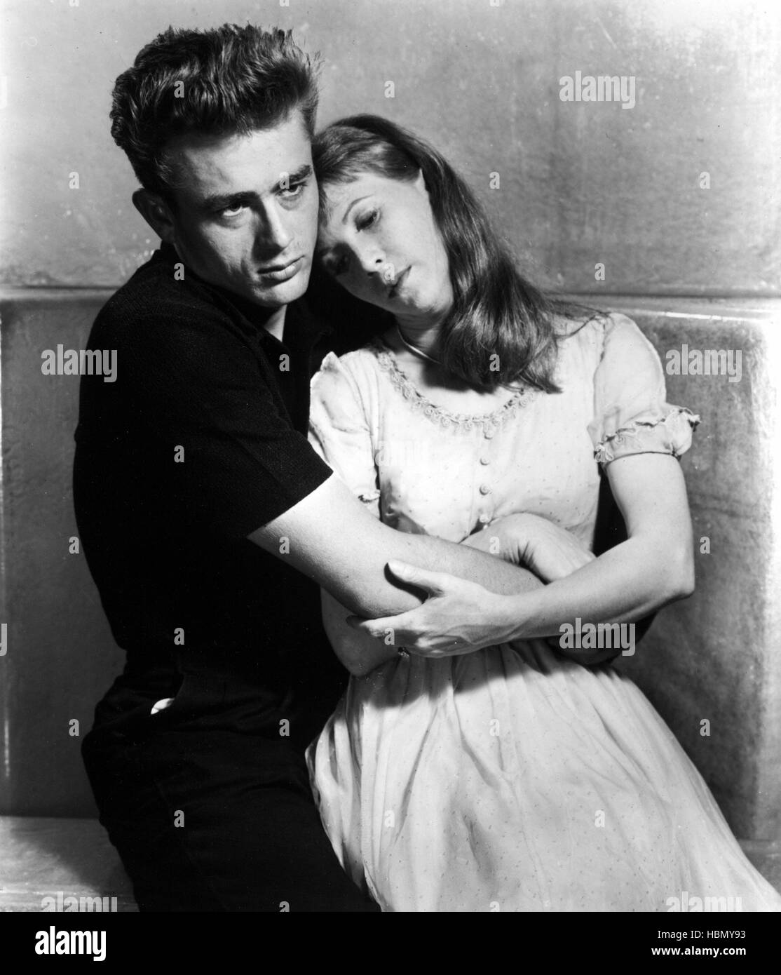 East Of Eden James Dean Julie Harris Stock Photo Alamy