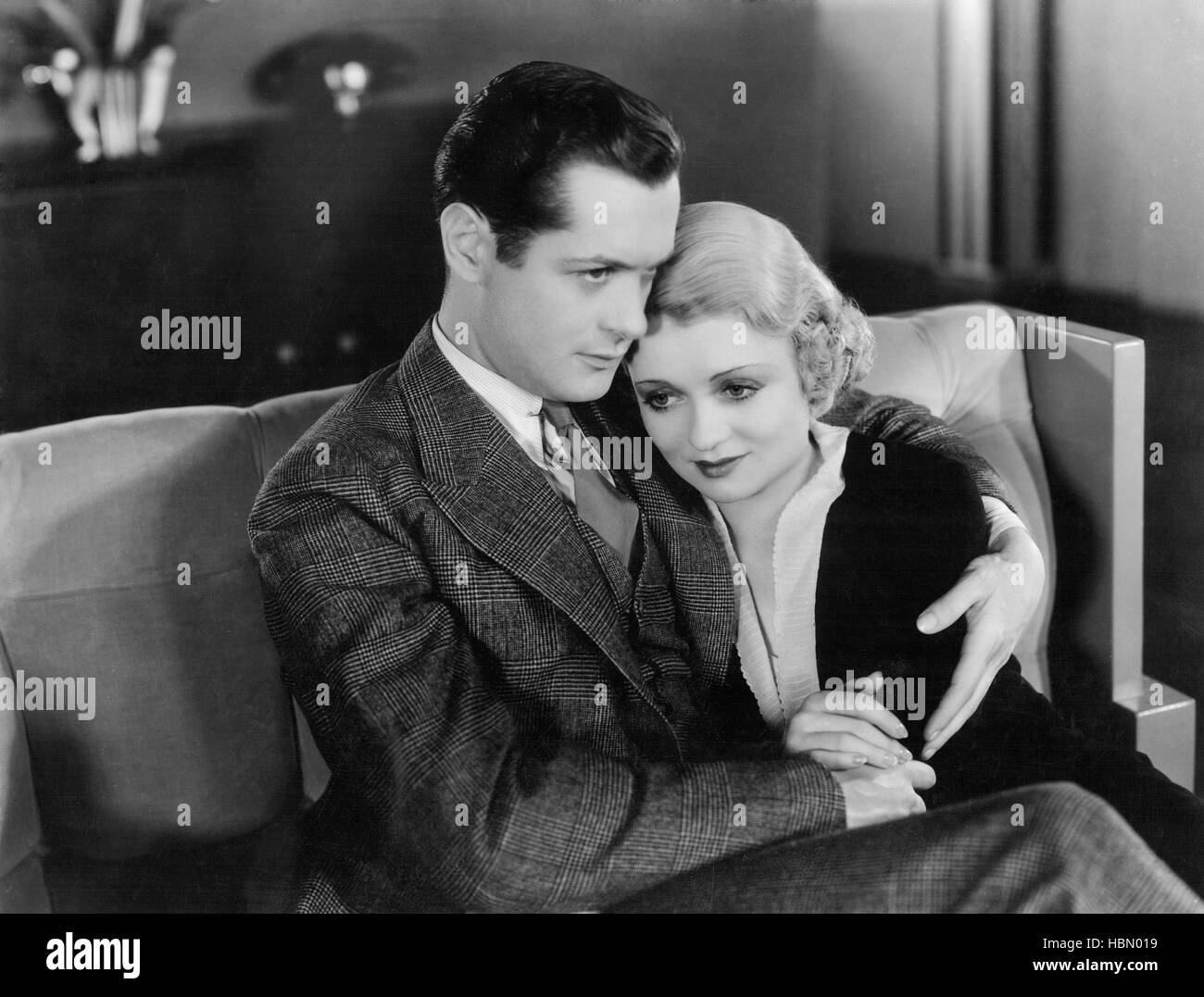 THE EASIEST WAY, Robert Montgomery, Constance Bennett, 1931 Stock Photo ...