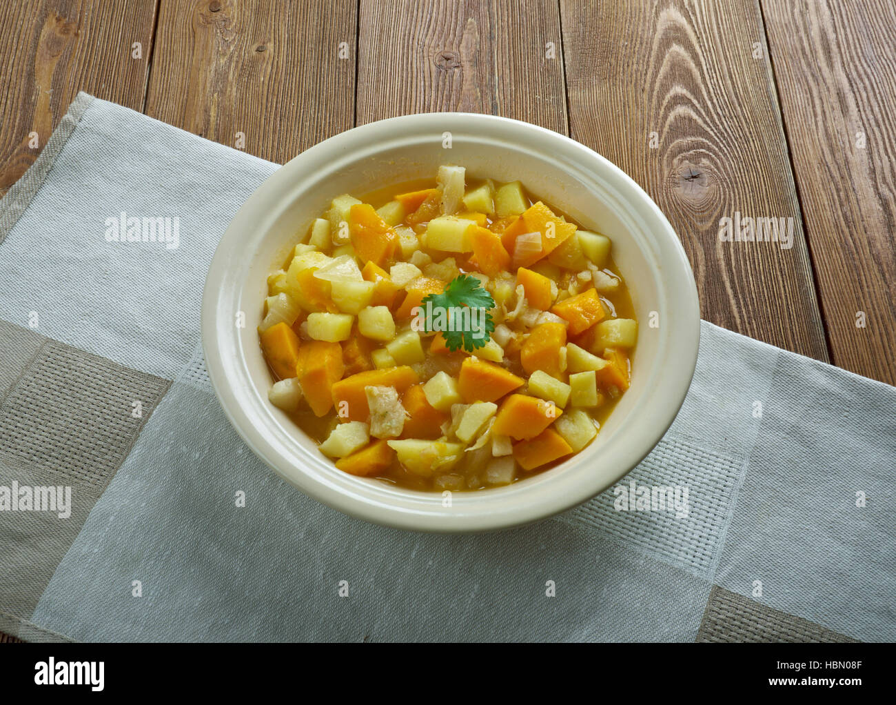 pumpkin-soup-german-stock-photo-alamy