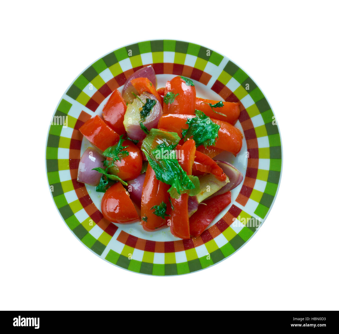 Spinach with Groundnuts Peanut Butter Stock Photo Alamy