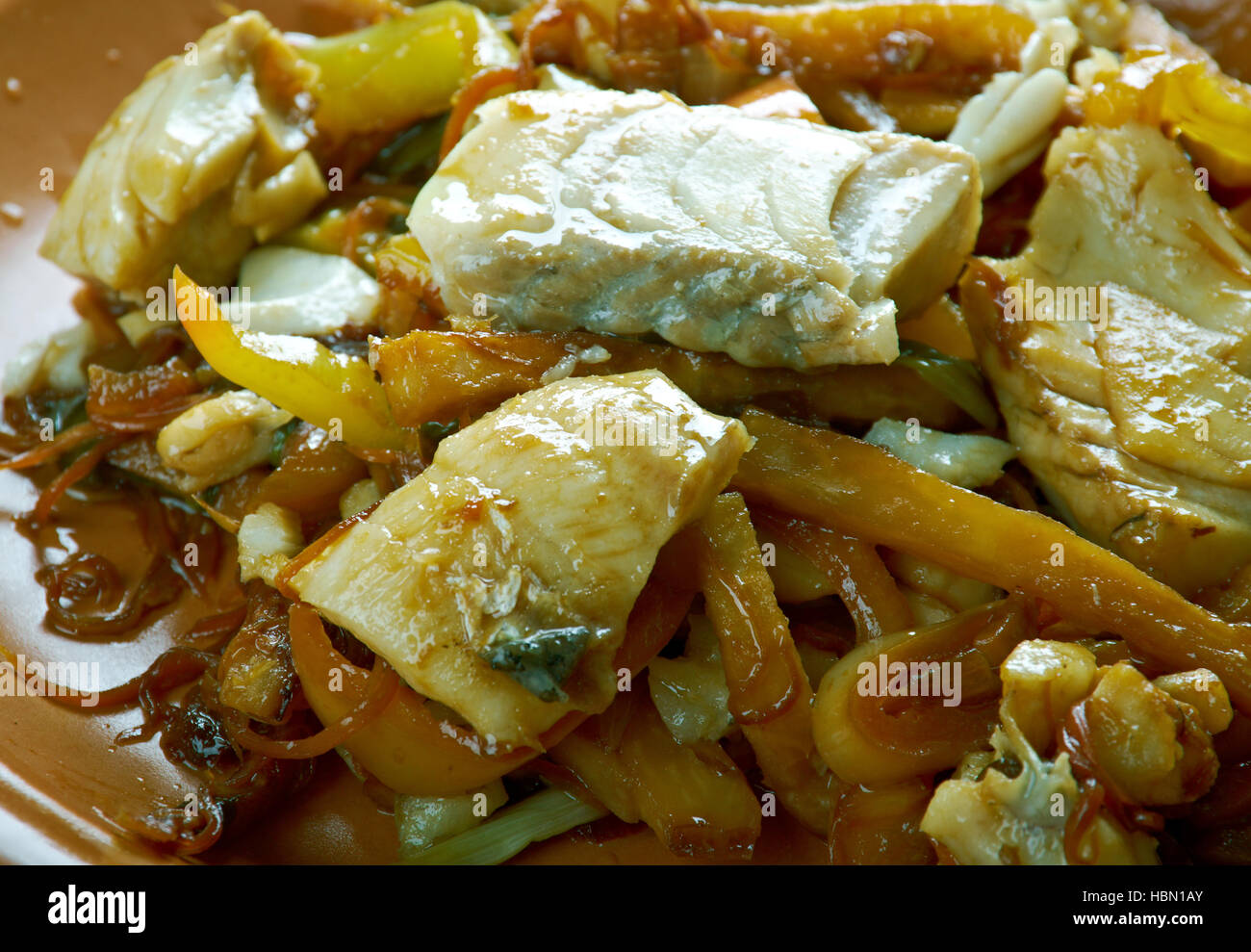 Japanese fish dish Stock Photo Alamy