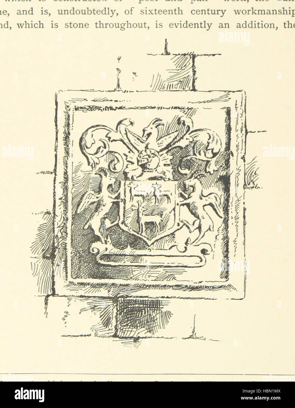 Image taken from page 100 of 'Records of the Parish of Whitkirk ... Illustrated by drawings made by J. A. Symington and J. W. Morkill' Image taken from page 100 of 'Records of the Parish Stock Photo