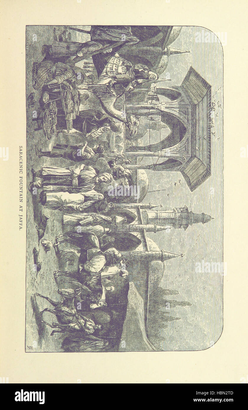 Image taken from page 71 of '[The Land and the Book; or, Biblical illustrations drawn from the manners and customs, the scenes and scenery, of the Holy Land.]' Image taken from page 71 of '[The Land and the Stock Photo