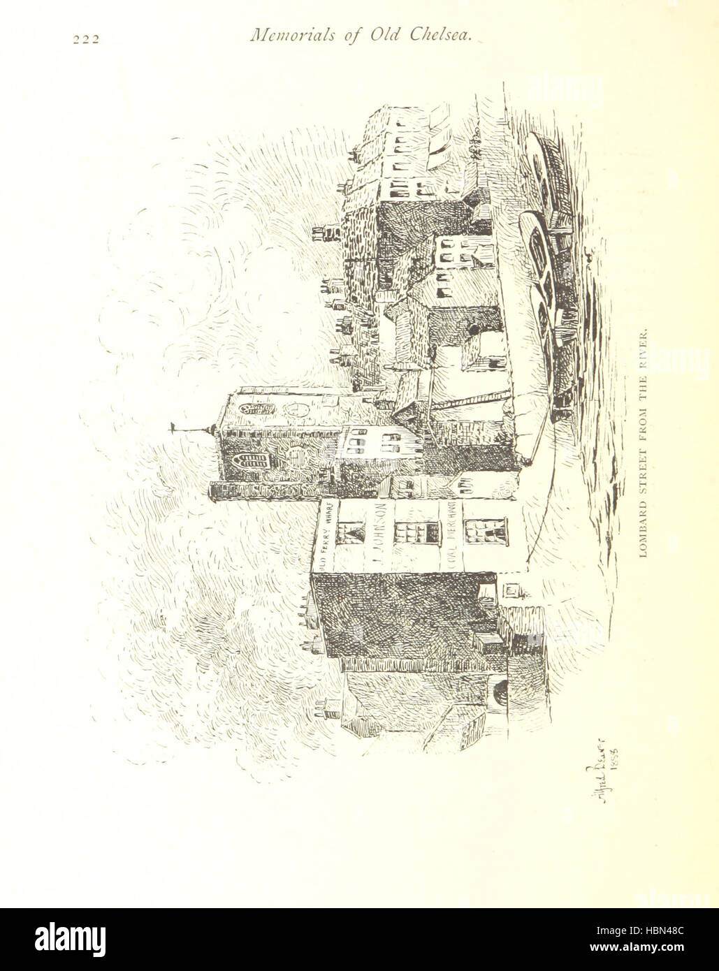 Image taken from page 236 of 'Memorials of Old Chelsea: a new history of the village of palaces ... With numerous illustrations by the author' Image taken from page 236 of 'Memorials of Old Chelsea Stock Photo