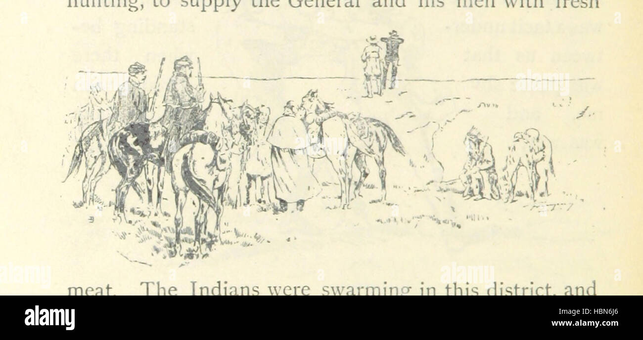 Image taken from page 312 of 'Fifty Years on the Trail. A true story of Western Life. With ... illustrations, etc' Image taken from page 312 of 'Fifty Years on the Stock Photo